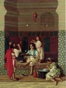 unknow artist, Arab or Arabic people and life. Orientalism oil paintings 210